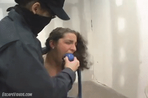 www.escapevideos.com - Nastasia Bound Big Ball Gag thumbnail